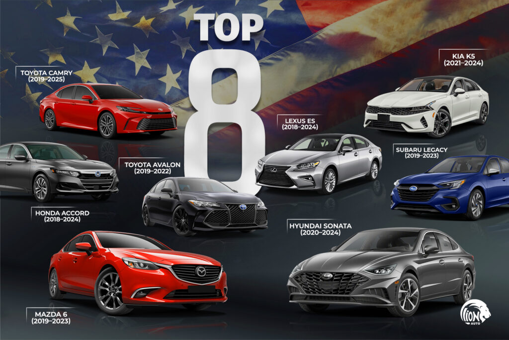 სედანი ამერიკიდან, სედანები ამერიკიდან